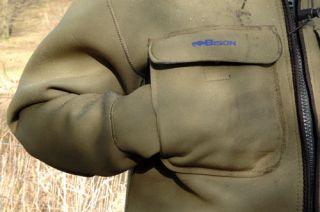 Neoprene Lined Fishing Wading Jacket Bison 4mm Thickness Medium Large 