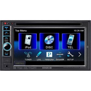 Kenwood DDX419 Double Din DVD Player Bluetooth Streaming Mucic Iphone 