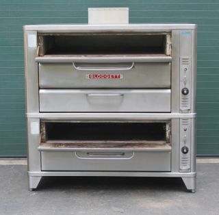   blodgett 981 961 combination gas deck oven this oven is not brick