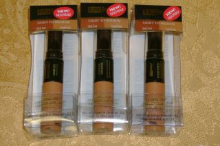 LOT OF 3 BLACK RADIANCE COMPLEXION PERFECTION UNDEREYE CONCEALER 8010 