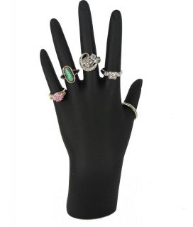 Black Hand Bracelet Ring Jewelry Display Figurine