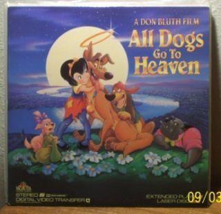   Heaven 89 Laserdisc LD DVT Don Bluth Family Feature Animation