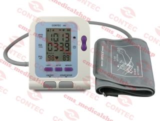 Digital Blood Pressure Monitor LCD Software Oxygen Prob