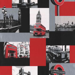 Black White Red Silver 576910 London City Wallpaper