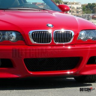 1999 2001 BMW 3 Series E46 4DR Chrome Front Hood Grill