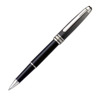   Meisterstuck Solitaire Doue Black White Rollerball Pen 23963