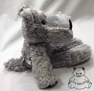 Woodsy Wolf Dog Gray Gund Plush Toy Stuffed Animal Halloween Floppy 