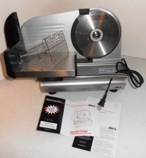   listing is for a new in box Deni Electric Food Slicer, model 14150