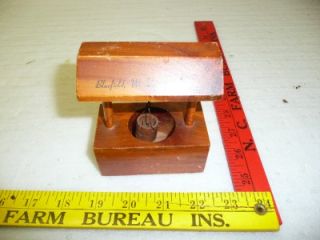 Vintage Toothpick Holder Wishing Well Bluefield WV Old