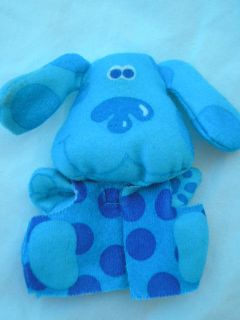 Blues Clues Finger Puppet Blues Pajama Party Toy New