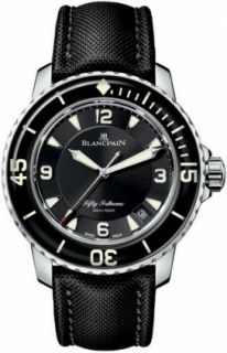 Blancpain Fifty Fathoms Stainless Steel Watch Model 5015 1130 52 w Box 