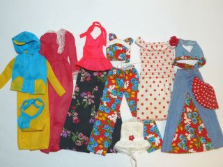 Vintage Barbie Clothing Lot Best Buy Fashions 1975 VGC Matches With 