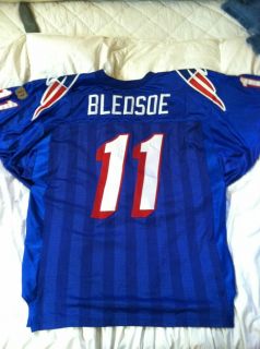 Bledsoe Authentic Patriots Jersey 48 Rare As Heck