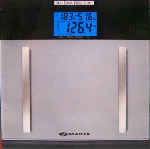 Bowflex Digital Body Fat BMI Scale 5796FBC Large Readout Platform 