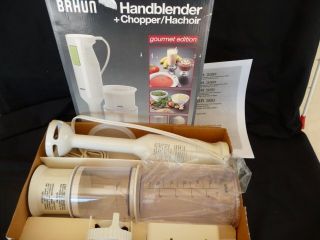   MR 380 HandHeld Stick Blender with Accessories Hand Blender Whips Skim