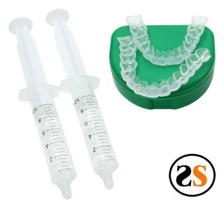 Custom Dental Teeth Bleaching Trays Gel Reservoirs
