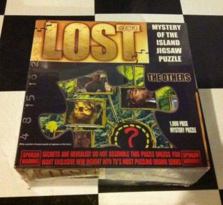 ABC Lost TV Show Board Games Puzzles 3 New 2 SEALED Tin
