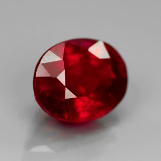 Natural Gem 2.69ct 9x7mm Oval Pigeon Blood Red RUBY, MADAGASCAR