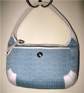   Ergo Mini Signature Hobo Bag Sky Blue Z15227 $268 00 Bloomies