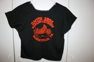 Harley Honey Woman Black Med Lace shirt 3D Emblem USA