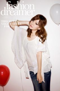 Korea Women Trim Ruffle Cape Blouse Tops T Shirts