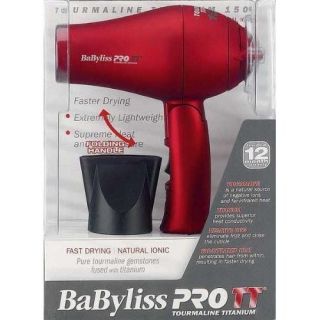 BaByliss Pro Hair Blow Dryer Tourmaline Titanium Ionic New Gift 