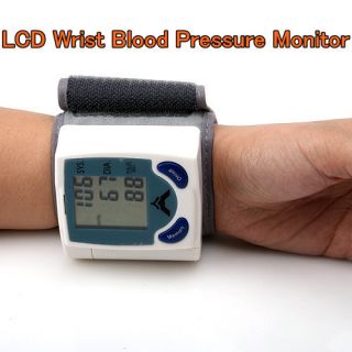   Blood Pressure Monitor Heart Beat Rate Pulse Meter Measure