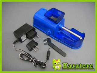 Brand New Blue Electric Cigarette Maker Roller Injector Machine 