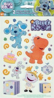 Assorted Blues Clues Blues Room Stickers Party Supplies Favors