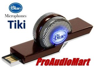 Blue Microphones Tiki USB Microphone compact computer condenser mic 