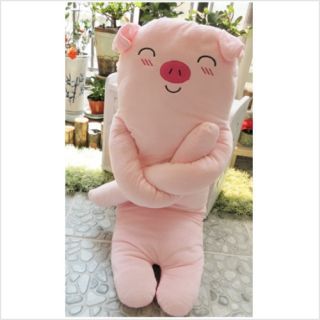  Cute Pig Body Pillow Toy Gift