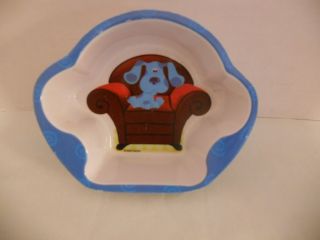 Blues Clues Childrens Bowl Thinking Chair White Blue Red Nickelodeon