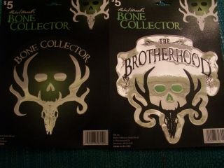 Michael Waddells Auto Bone Collector Decal The Brother Hood X2
