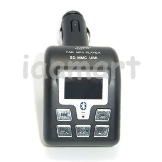 Bluetooth Car  Player FM Transmitter Modulator SD