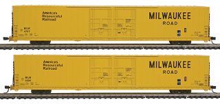 Bluford Shops 86322 86 Autoparts Boxcar Milwaukee Road 4787 4806 