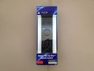 PS3 Official Sony Media Blu Ray Disc™ Remote Control