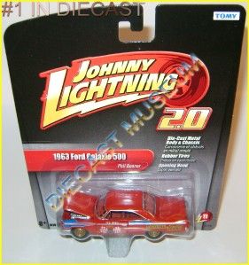 1963 63 Ford Galaxie 500 Phil Bonner 2011 Diecast JL Johnny Lightning 