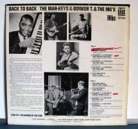   S720 stereo LP Back to Back the Mar Keys Booker T. & the MGs stg VG