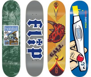 Skateboard Deck BULK Decks HABITAT, FLIP, ENJOI BOARDS Skate Lot