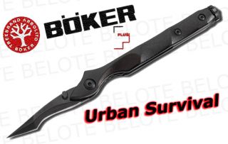 boker plus urban survival folder plain edge model 01bo047