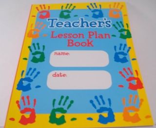 LESSON PLAN BOOK Teacher Classroom Management Curriculum Resource 