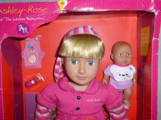    Generation Ashley Rose Deluxe Set Baby 14657 Babysitter Book Target
