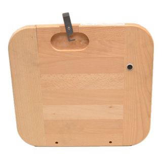   14 1 2 inch Solid Wood Boat Cutting Board Stove Cover w Split