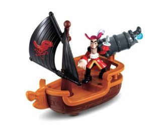   Disneys Jake and The Never Land Pirates Hooks Battle Boat New