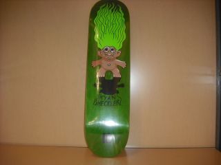 Plan B Ryan Sheckler Lime Hair Troll 8 Skateboard Deck