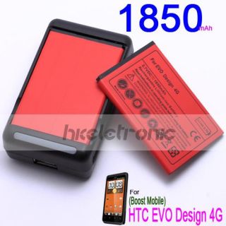  Power Battery Dock Charger F Boost Mobile HTC EVO Design 4G 4 G