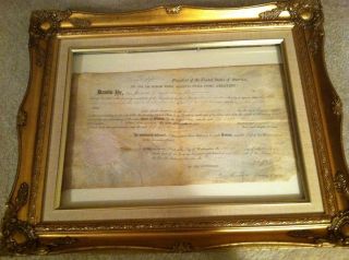 Thomas Jefferson James Madison 1806 Signed Land Grant
