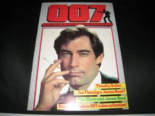 007 James Bond Fan Club Magazine UK Publication Timothy Dalton Issue 