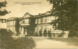  William Macfarland High School Bordentown NJ