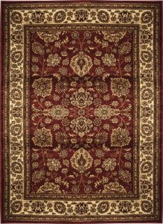 Red Ivory Persian 4x6 Oriental Area Rug Border 12004 Actual 3 6 x 5 
